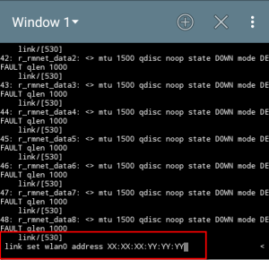 asus me172v mac address with terminal emulator